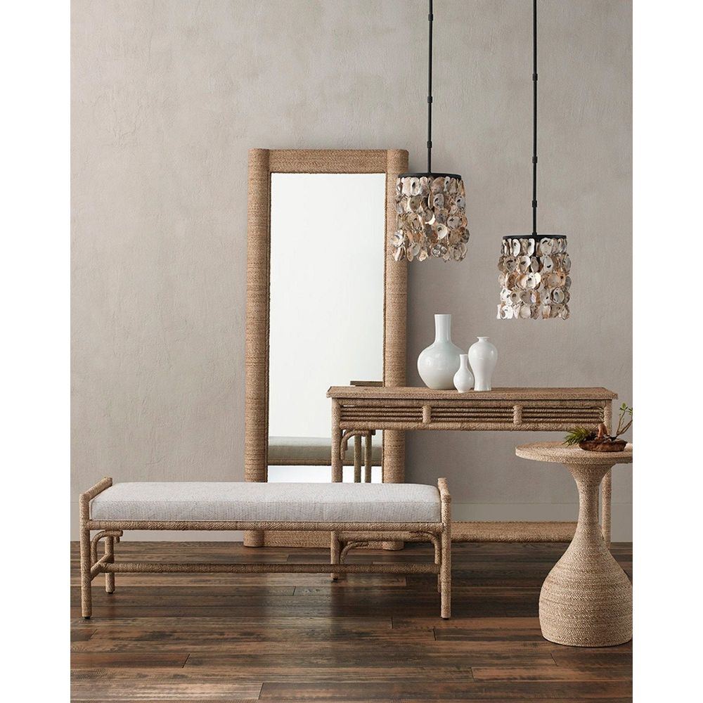 Benches Olisa Natural Bench, Rowann Pearl