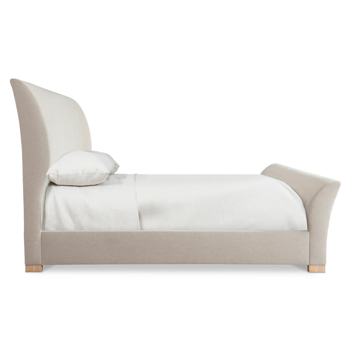 Modulum Upholstered California King Sleigh Bed