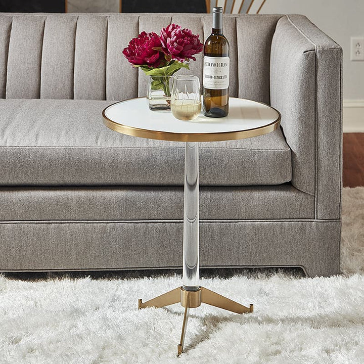 Nick Drink Table-Woodbridge Furniture-WOODB-TF110-55-Side Tables-3-France and Son