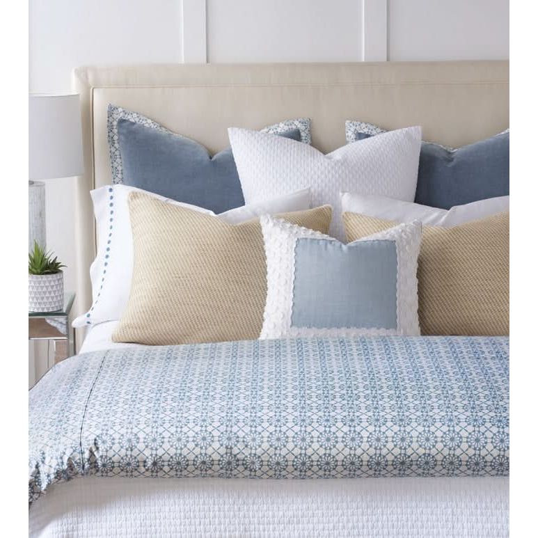 Bedding: Shams Amanda White Pillow