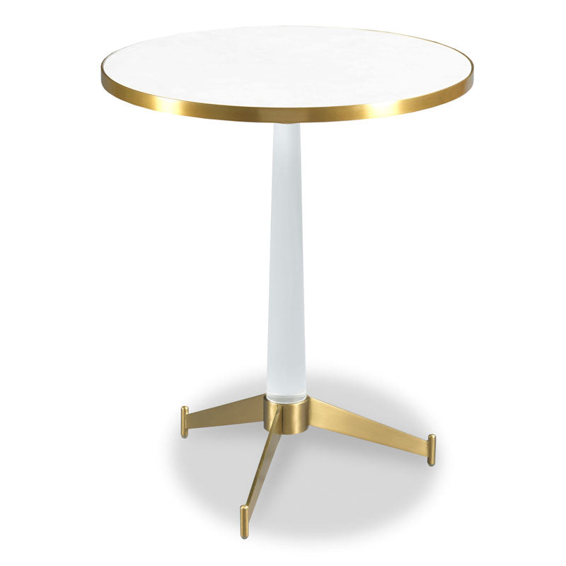 Nick Drink Table-Woodbridge Furniture-WOODB-TF110-55-Side Tables-1-France and Son