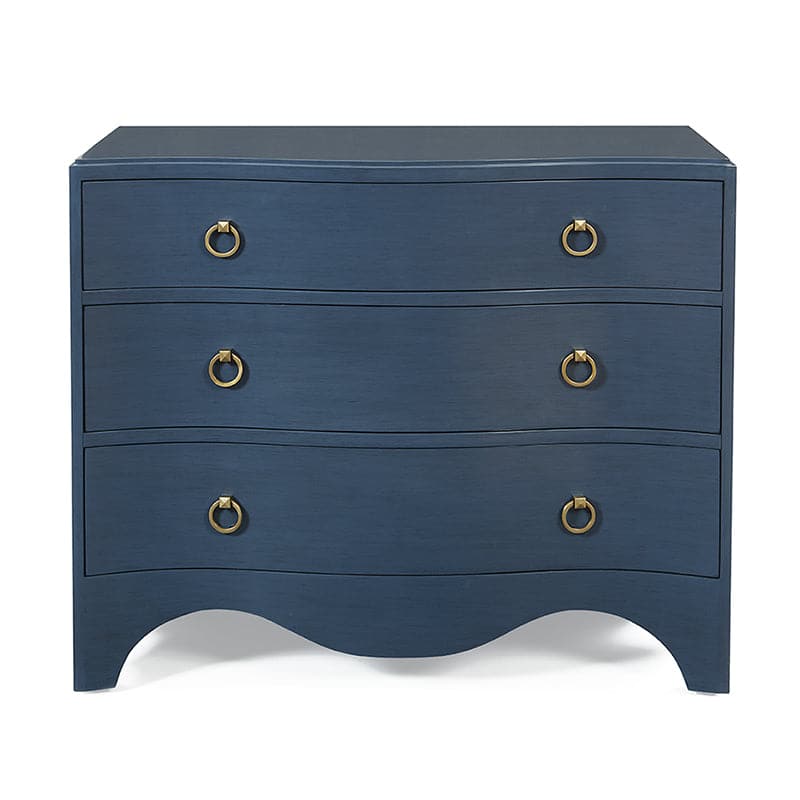 Claire Chest-Woodbridge Furniture-WOODB-TF401-35-NightstandsBlue-2-France and Son