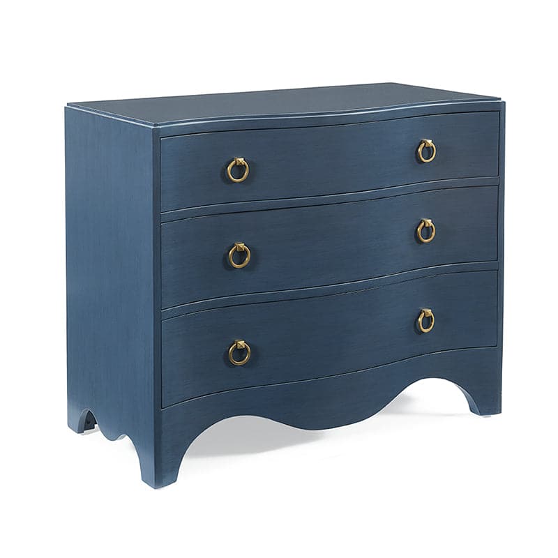 Woodbridge Furniture Claire Serpentine Chest - Thumbnail 2