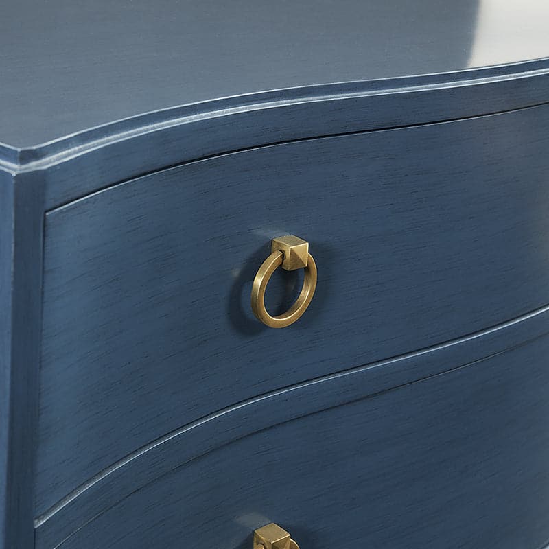 Woodbridge Furniture Claire Serpentine Chest - Thumbnail 4