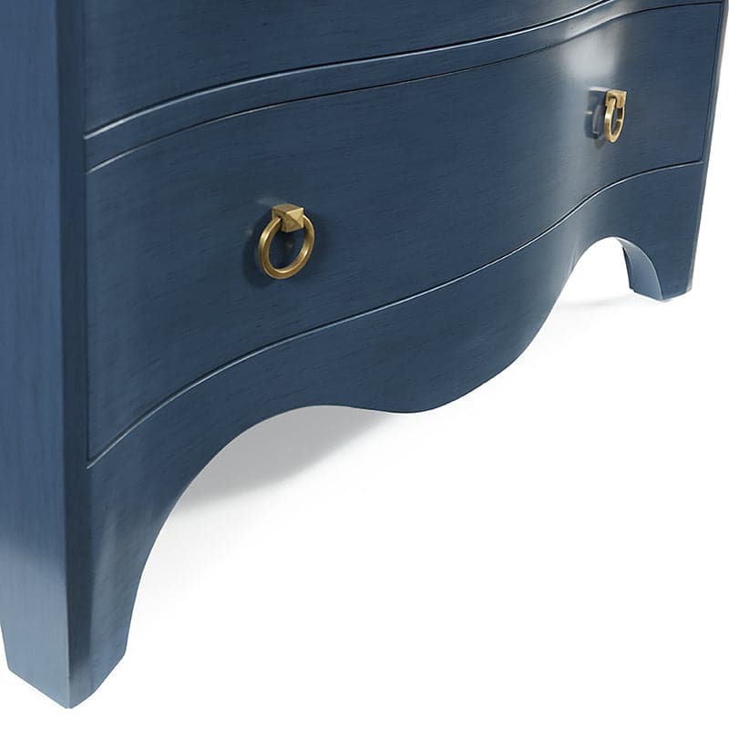 Woodbridge Furniture Claire Serpentine Chest - Thumbnail 5