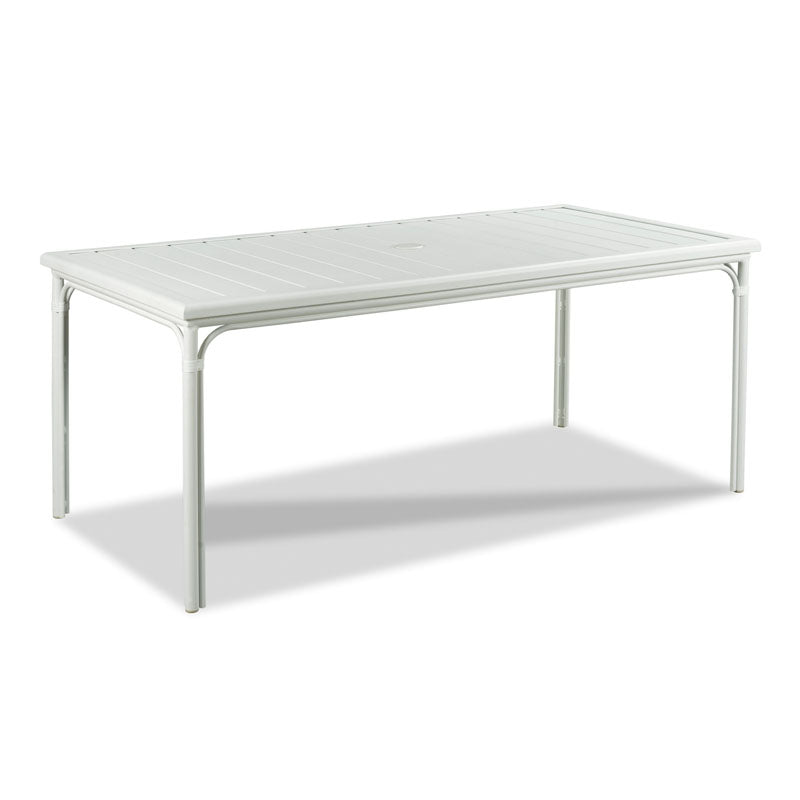 Carlyle Outdoor Dining Table-Woodbridge Furniture-WOODB-O-TF505-67-Outdoor Dining TablesWhite-1-France and Son