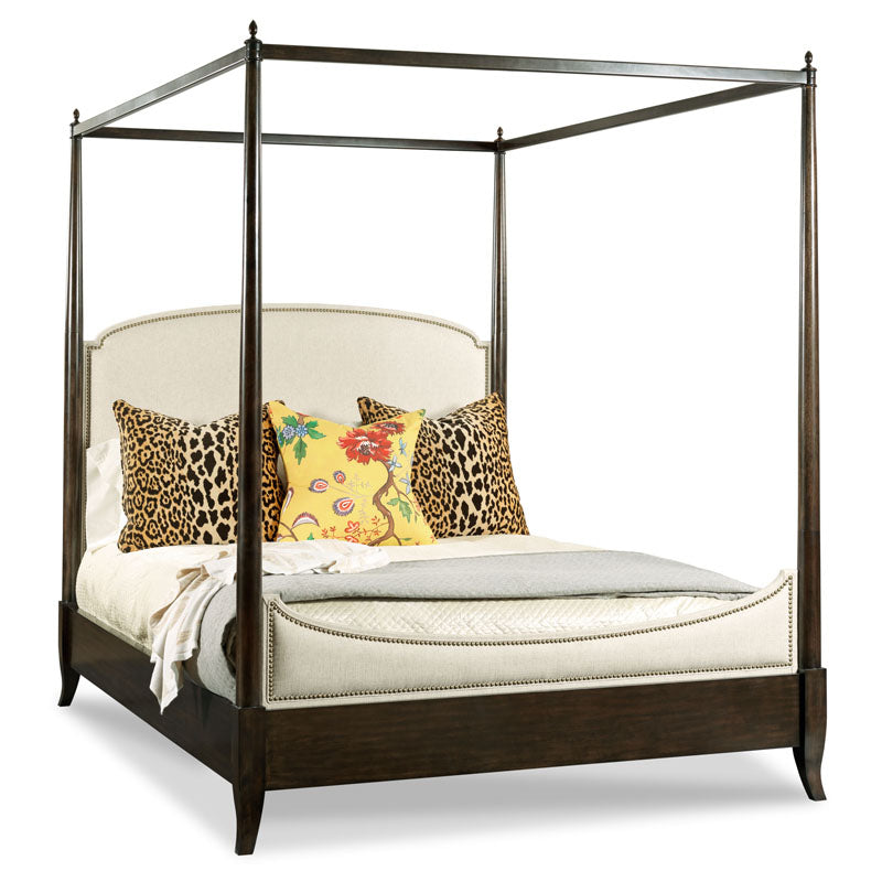 Carrington Poster Bed-Woodbridge Furniture-WOODB-TF800-13Q-BedsQueen-1-France and Son