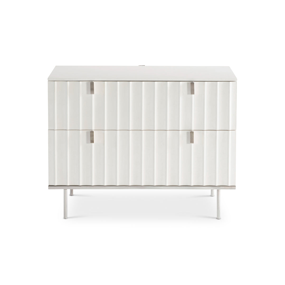 Modulum Faux Stone Nightstand