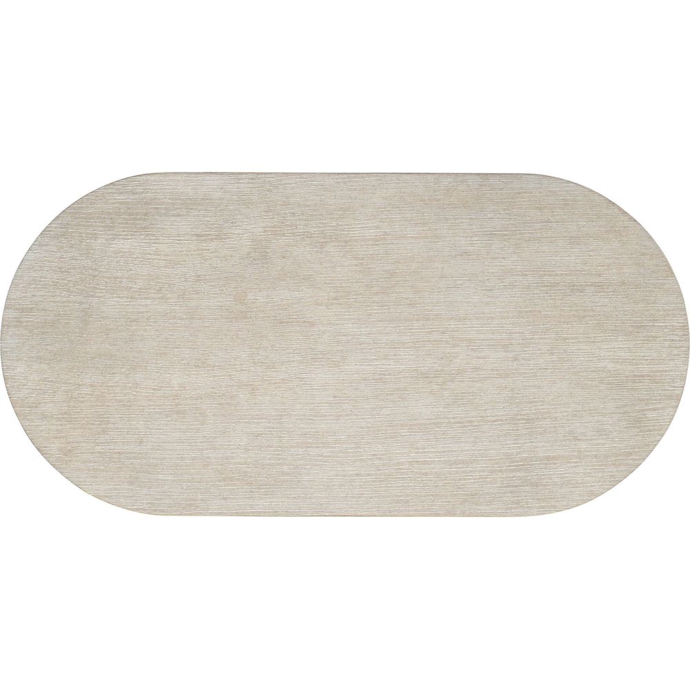 Modern Mood Oval Nightstand - Light Wood