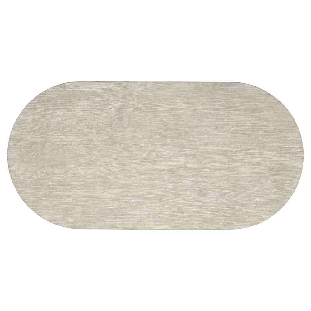 Pulse Oval Nightstand - Light Wood