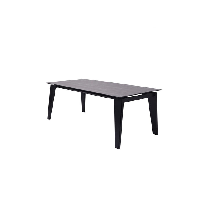 Theo Extendable Dining Table-Whiteline Modern Living-WHITELINE-DT1718-BLK-Dining Tables-3-France and Son