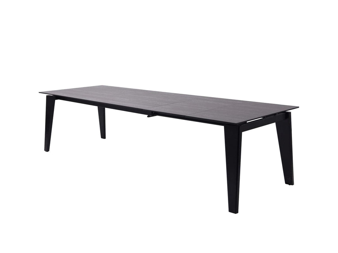 Theo Extendable Dining Table-Whiteline Modern Living-WHITELINE-DT1718-BLK-Dining Tables-4-France and Son
