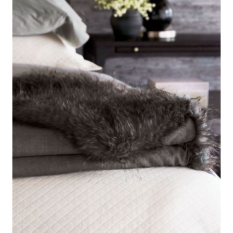 Nereida Faux Fur Throw