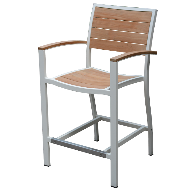 SoHo Counter Height Armchair-Three Birds Casual Outdoor-Threeb-SH11-W-Outdoor Dining ChairsWhite-5-France and Son
