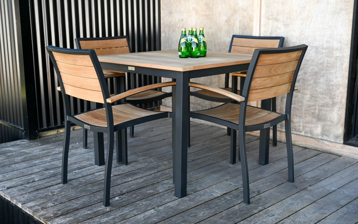 SoHo 36" Square Dining Table-Three Birds Casual Outdoor-Threeb-SH36-B-Outdoor Dining TablesBlack-2-France and Son