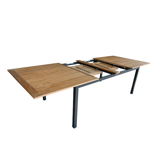 SoHo Extension Table-Three Birds Casual Outdoor-Threeb-SH115-B-Outdoor Dining TablesBlack-1-France and Son