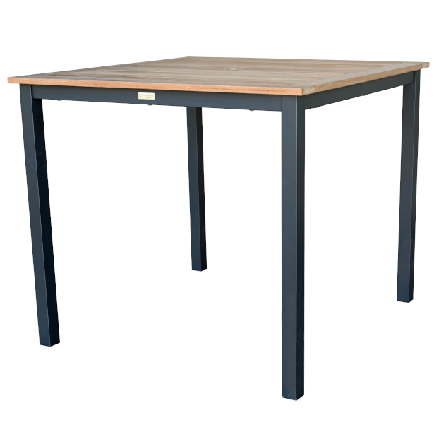 SoHo 42" Counter Height Table-Three Birds Casual Outdoor-Threeb-SH42CHT-B-Outdoor Dining TablesBlack-3-France and Son