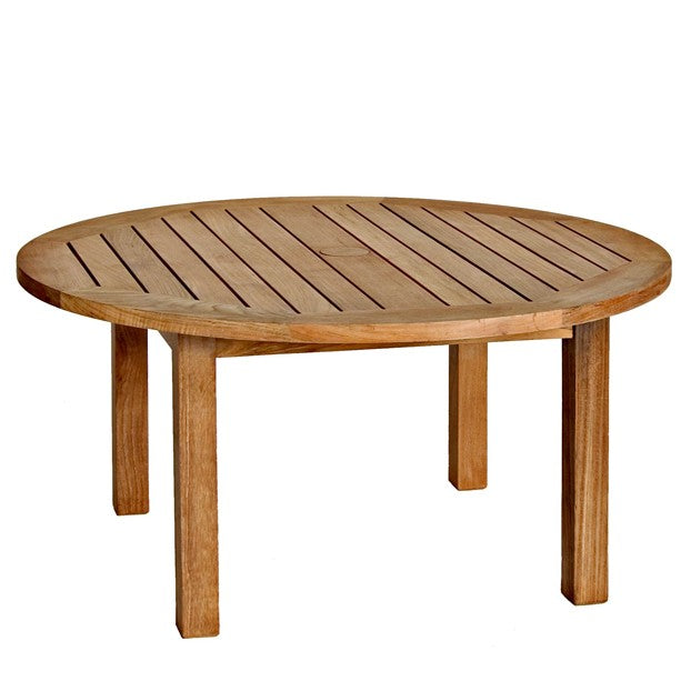Canterbury Round Coffee Table-Three Birds Casual Outdoor-Threeb-CT36-Outdoor Coffee Tables-1-France and Son