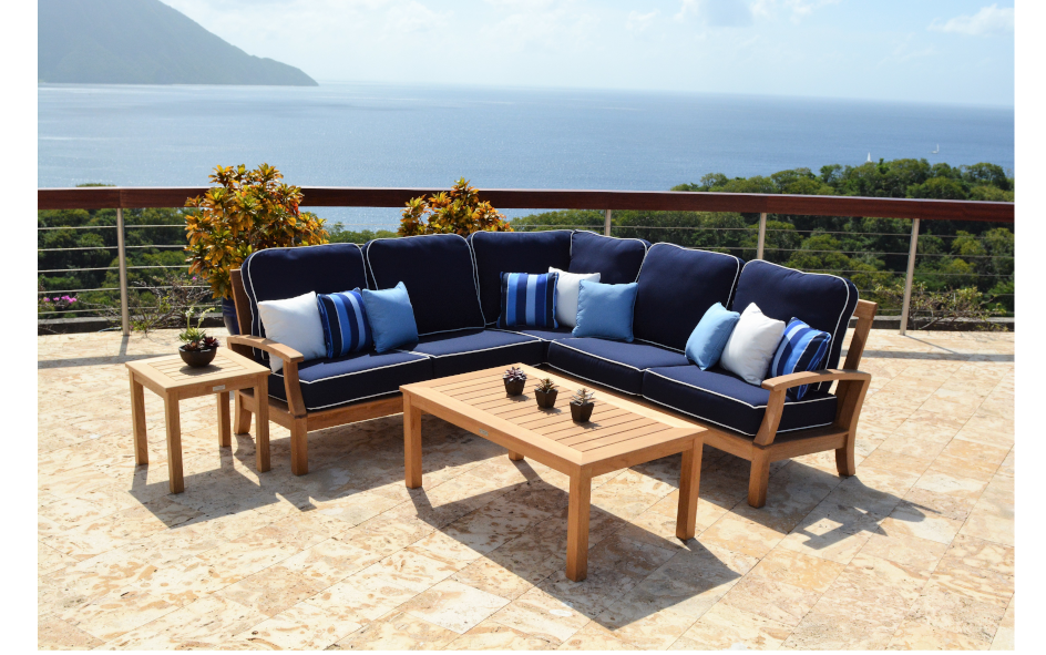 Newport 48" Rectangle Coffee Table-Three Birds Casual Outdoor-Threeb-NP48CF-Coffee Tables-2-France and Son