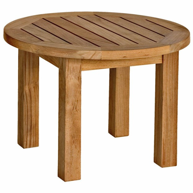 Canterbury Round Side Table - 20"-Three Birds Casual Outdoor-Threeb-CT20L-Outdoor Side TablesLow-1-France and Son