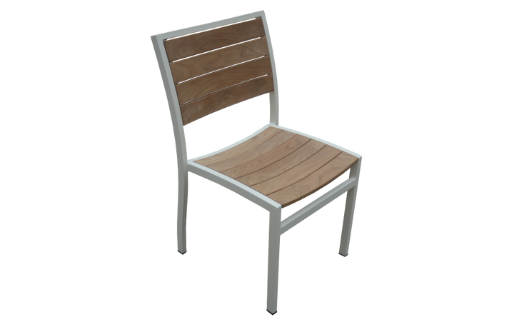 SoHo Stacking Side Chair-Three Birds Casual Outdoor-Threeb-SH06-W-Outdoor Dining ChairsWhite-4-France and Son