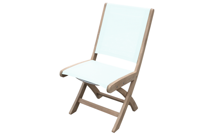 Riviera Folding Side Chair-Three Birds Casual Outdoor-Three-RV15-WH-Lounge ChairsWhite-5-France and Son