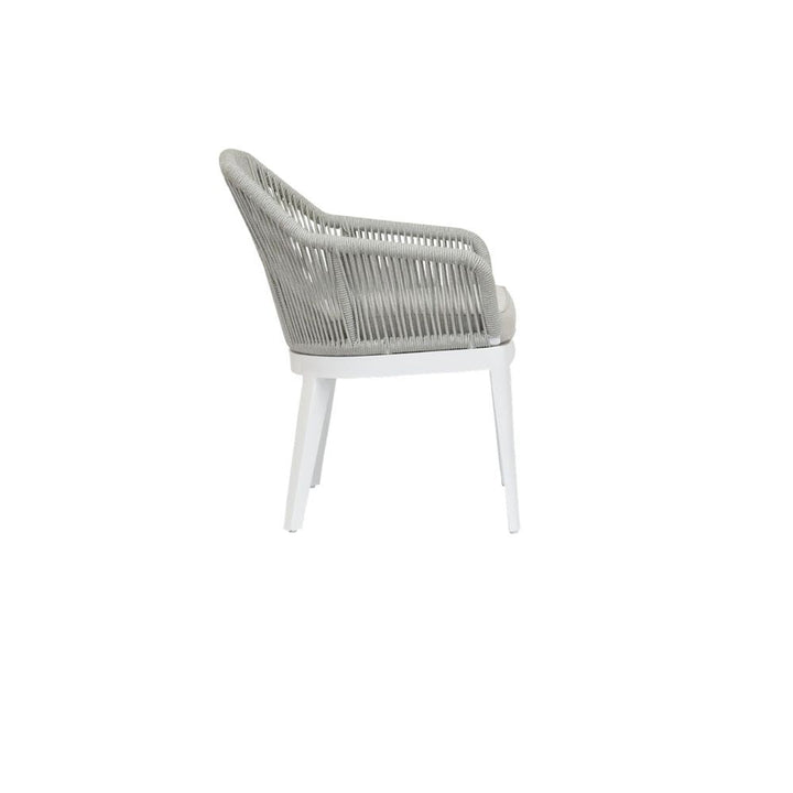 Outdoor Dining Chairs Miami Dining Chair in Echo Ash w/ Self Welt