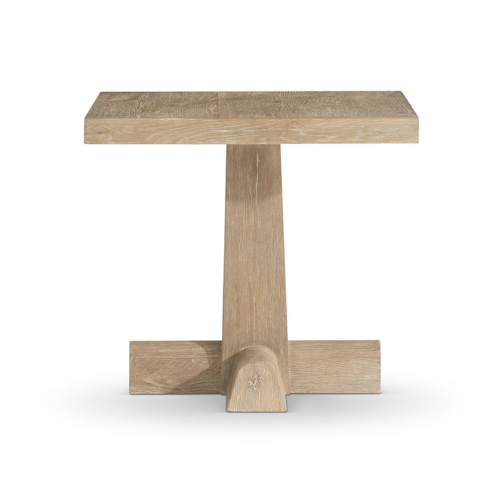 Tribeca Side Table with Pedestal Base