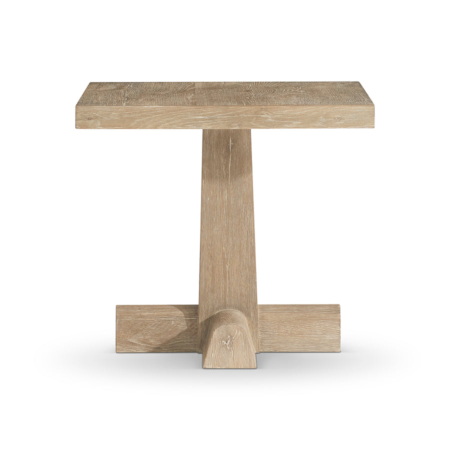 Tribeca Side Table with Pedestal Base