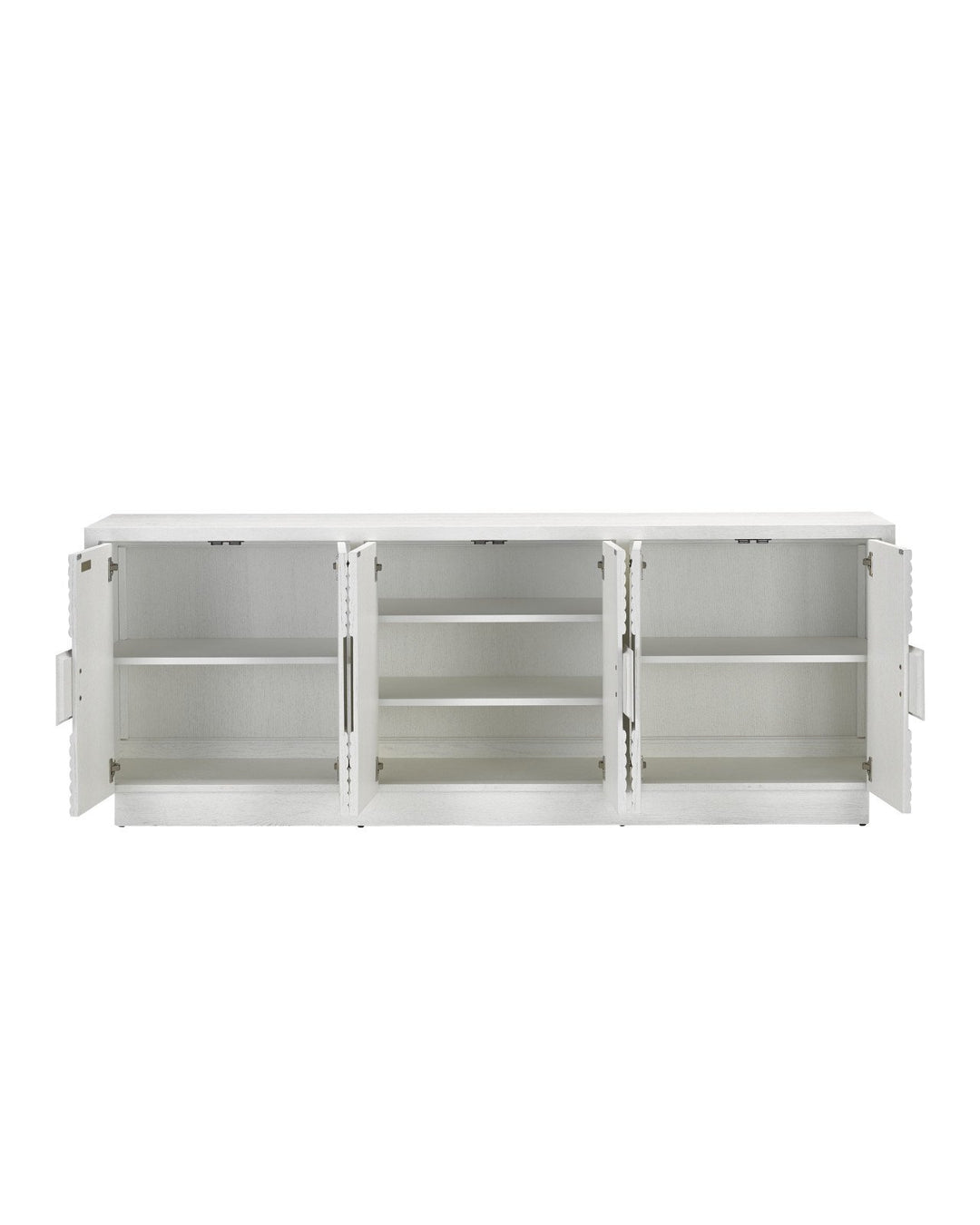 Morombe White Credenza