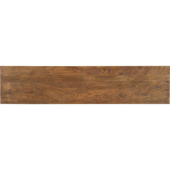 Commerce & Market Linear Perspective Credenza - Medium Wood