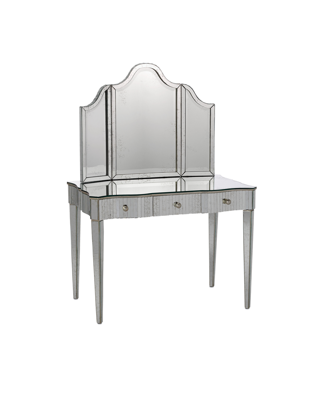 Gilda Silver Vanity Table