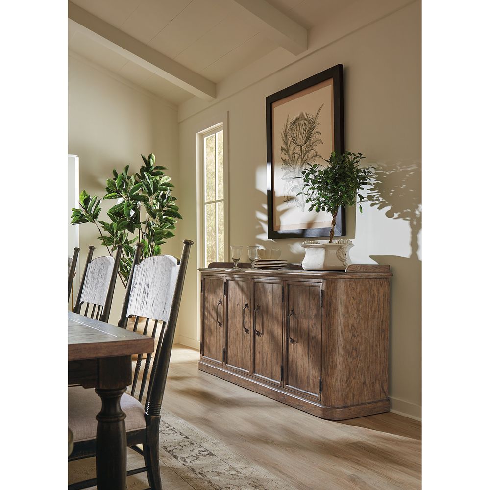 Sideboards & Credenzas Americana Four-Door Buffet - Medium Wood