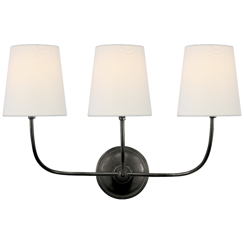 Bordeaux Triple Sconce