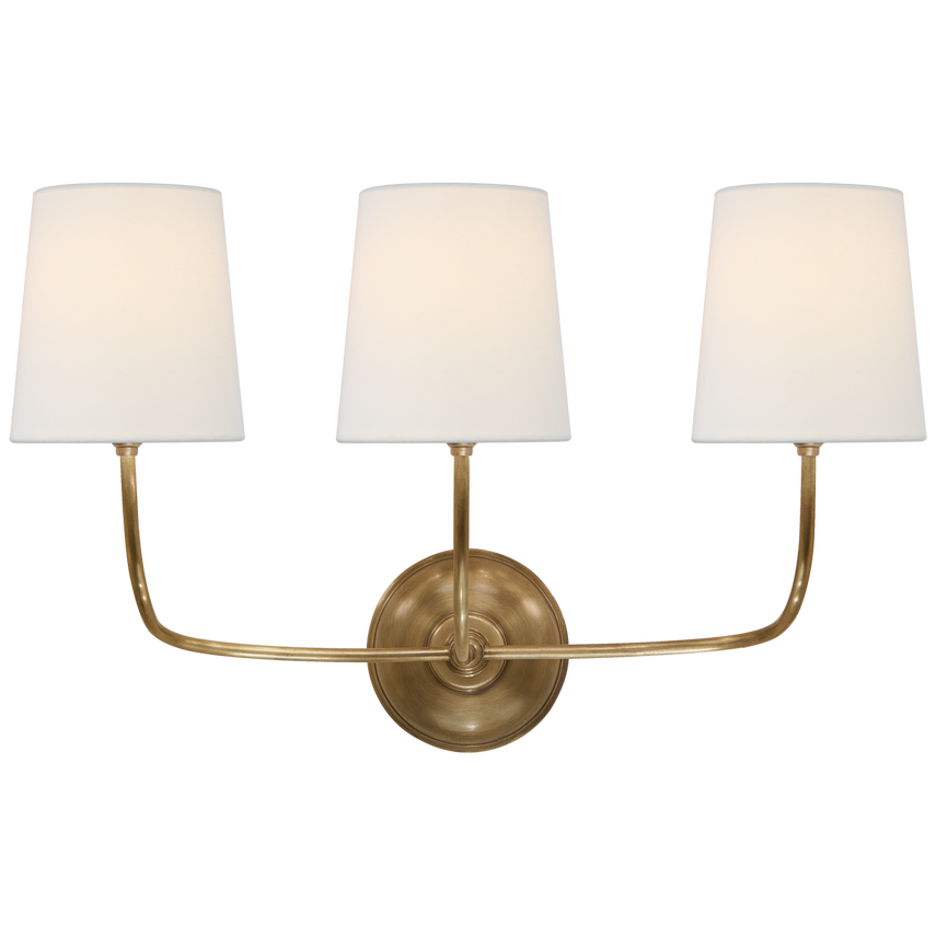 Bordeaux Triple Sconce