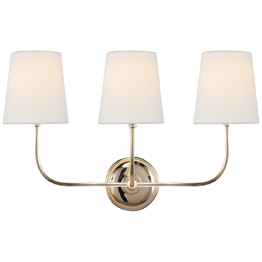 Bordeaux Triple Sconce