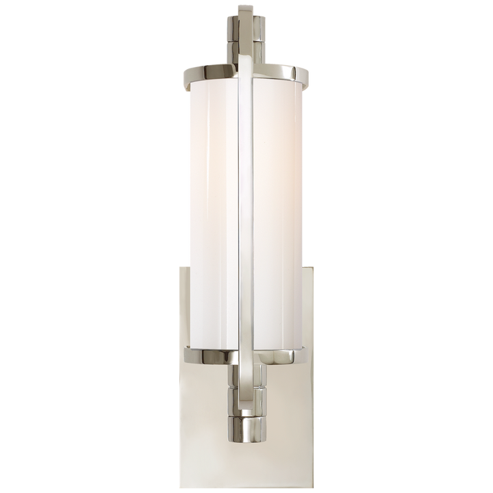 Kelly Pivoting Sconce-Visual Comfort-VISUAL-TOB 2030PN-WG-Wall LightingShort-Polished Nickel-7-France and Son