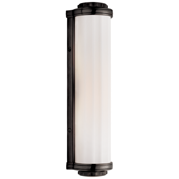 Milly Road Bath Light-Visual Comfort-VISUAL-TOB 2198BZ-WG-Bathroom LightingBronze-White Glass-2-France and Son