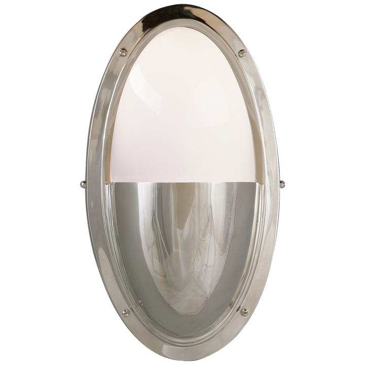 Pulham Oval Light-Visual Comfort-VISUAL-TOB 2209PN-WG-Wall LightingPolished Nickel-4-France and Son