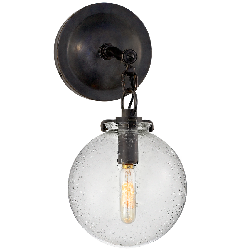 Ava Small Globe Sconce