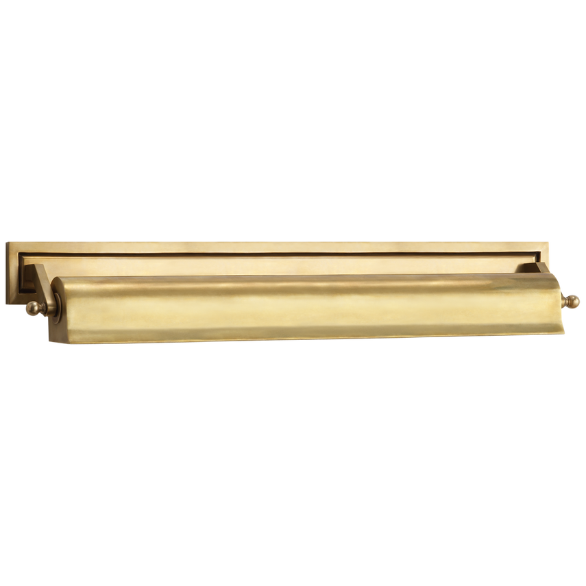 Libra 22" Picture Light in Bronze-Visual Comfort-VISUAL-TOB 2606HAB-Wall LightingHand-Rubbed Antique Brass-2-France and Son