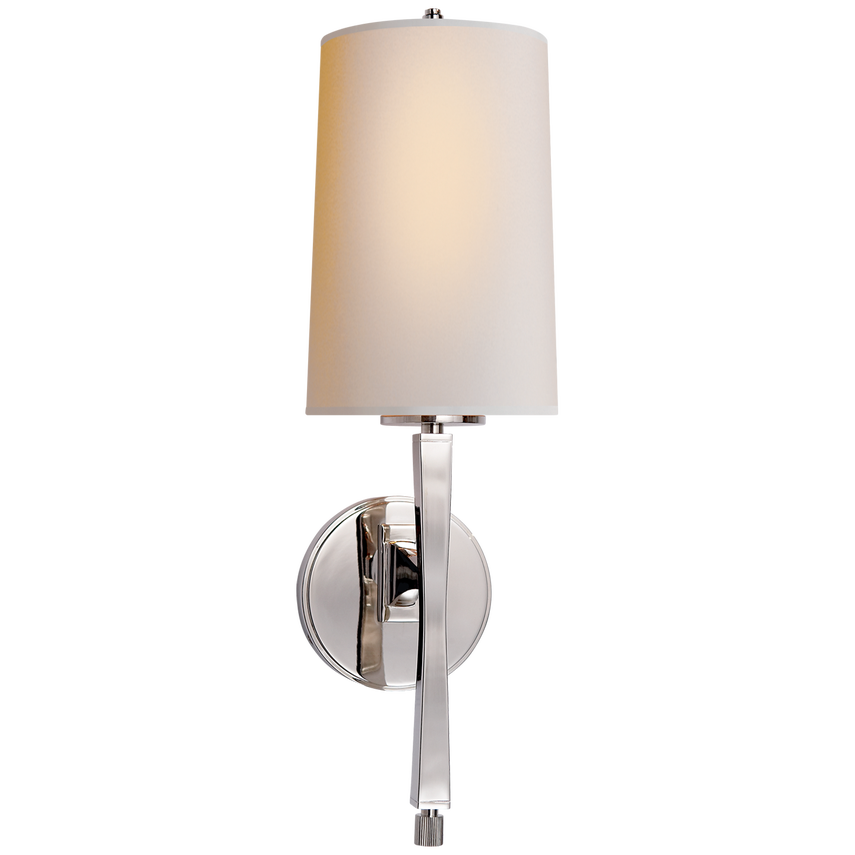 Edbra Scone-Visual Comfort-VISUAL-TOB 2740PN-NP-Wall LightingPolished Nickel-Natural Paper-10-France and Son