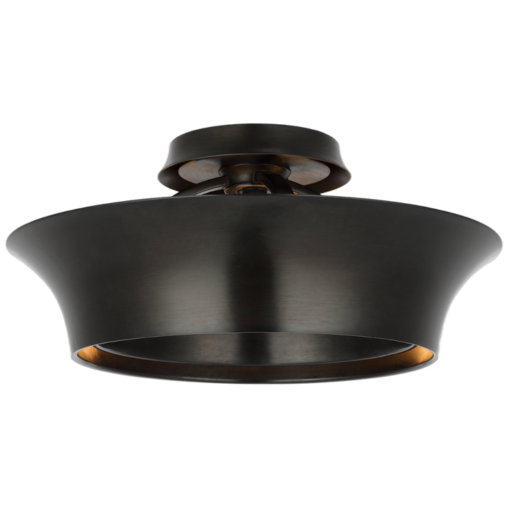 Gideon 15" Dual Lit Ring Semi-Flush Mount