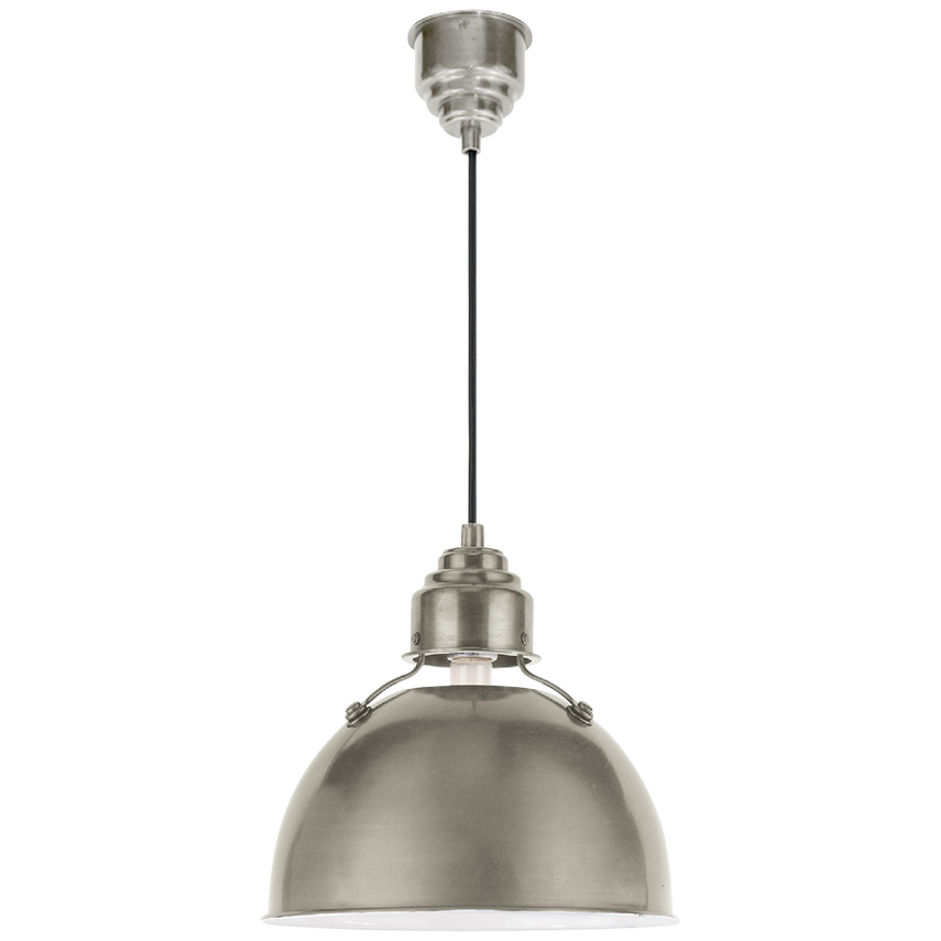 Eunice Small Pendant-Visual Comfort-VISUAL-TOB 5012AN-PendantsAntique Nickel-1-France and Son