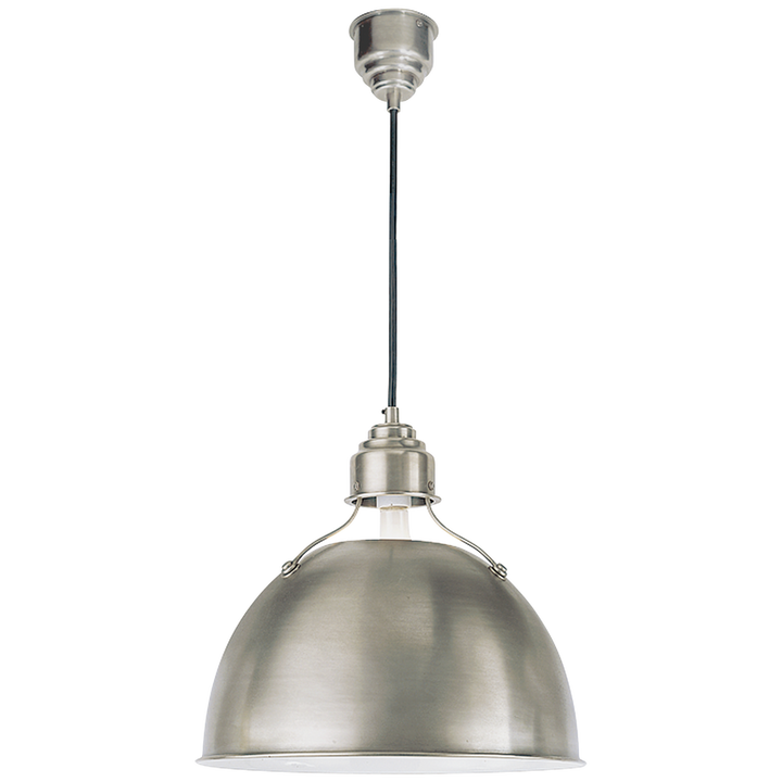 Eunice Medium Pendant-Visual Comfort-VISUAL-TOB 5013AN-PendantsAntique Nickel-1-France and Son