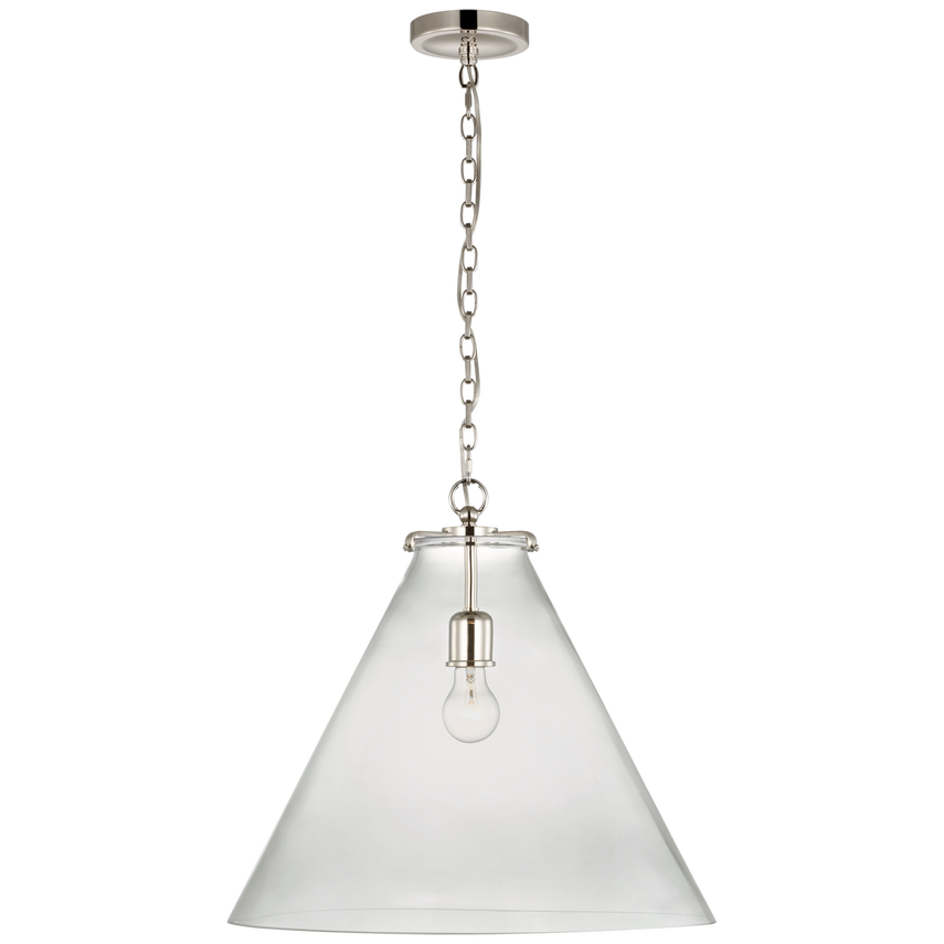 Ava Large Conical Pendant