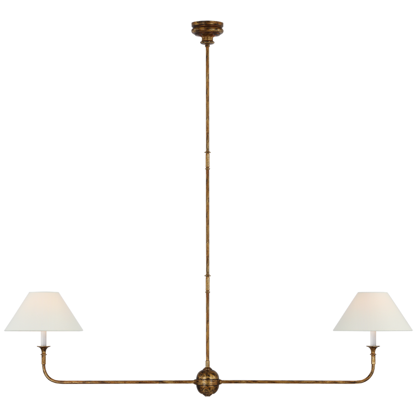 Panache Large Two Light Linear Pendant