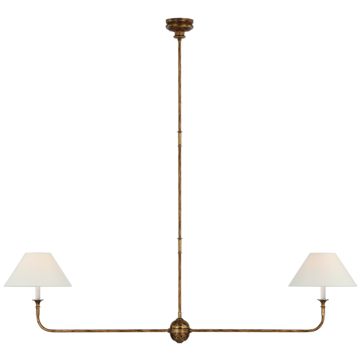 Panache Large Two Light Linear Pendant