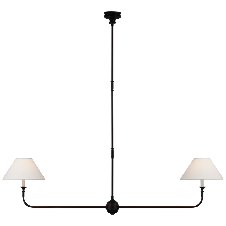 Panache Large Two Light Linear Pendant