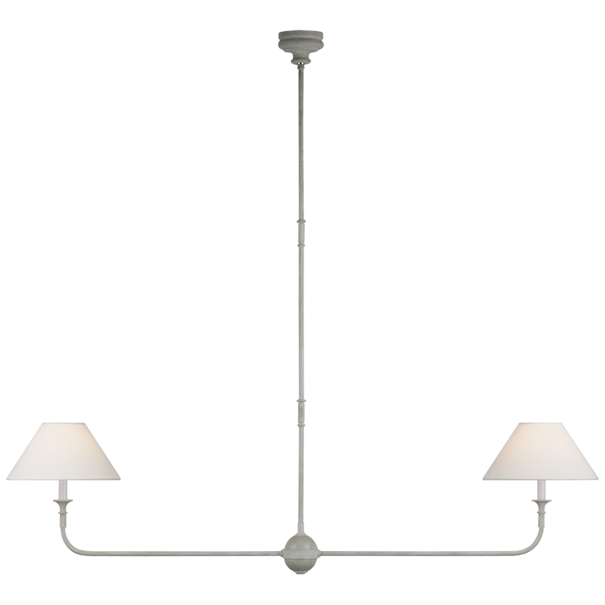 Panache Large Two Light Linear Pendant